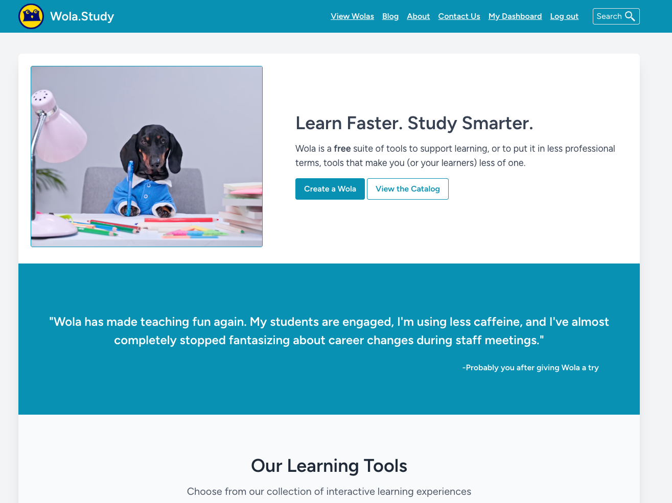Wola.study - Study Tools
